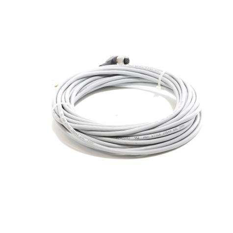 Connection cable with angled M12 plug connector C-M12F08-08X025PU10,0-MA-113189 New FS