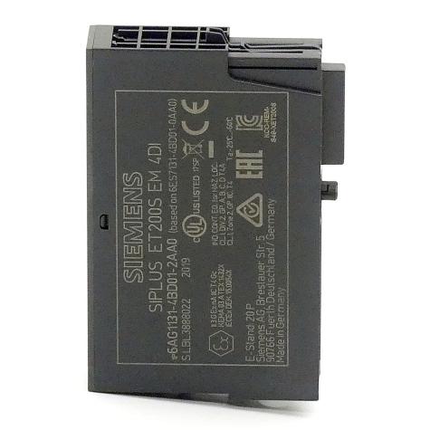 SIPLUS ET 200S EM 4DI  New