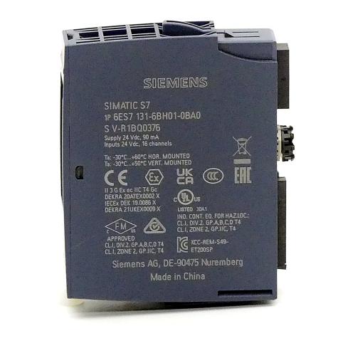 SIMATIC ET 200SP Digital input module  
