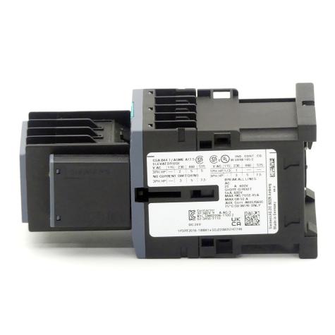 Power contactor + auxiliary switch  Used
