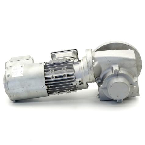 Gear motor with separate fan  New