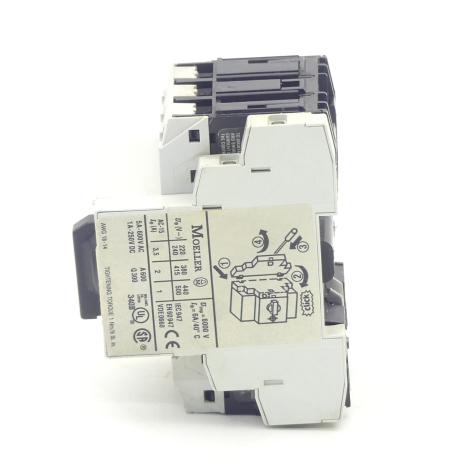 Motor protection switch with auxiliary contact NHI11-PKZ0 Used