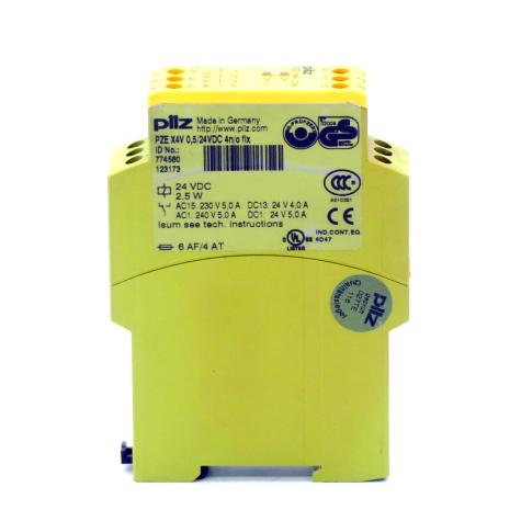 Kontaktblock PZE X4V 0,5/24VDC 4n/o fix Gebraucht