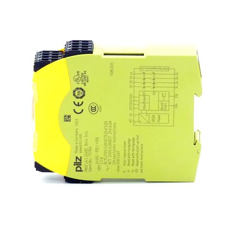 Sicherheitsrelais PNOZ s4 C 24VD 3n/o 1n/c 
