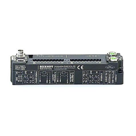 EtherCAT Box, 8 channel digital input / output  