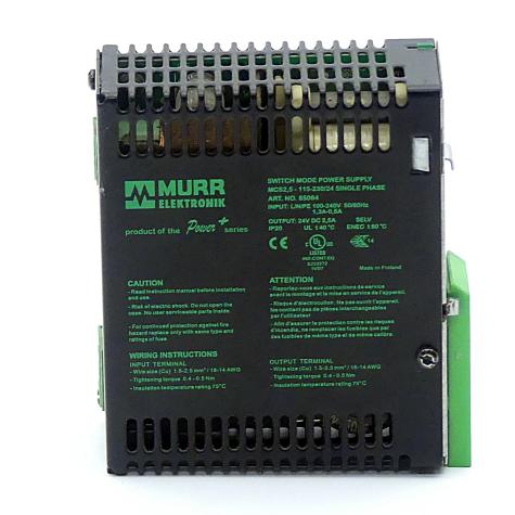 MCS switching power supply 1-phase  Used