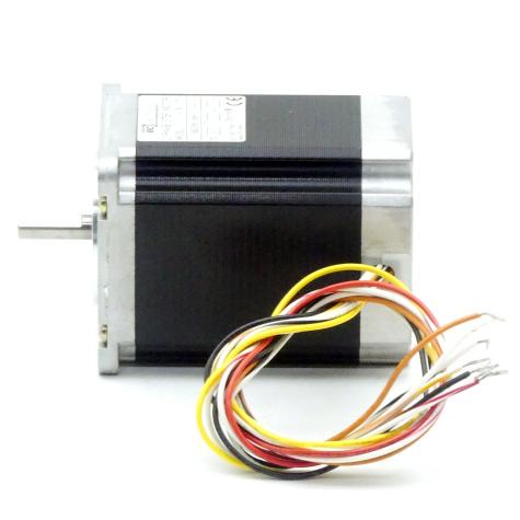 NEMA23 2-Phasen-Schrittmotor 1.8° 1.35Nm Litzen:8 1.0A Frontwelle:6.35mm  Neu OVP