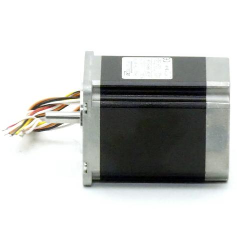 NEMA23 2-Phasen-Schrittmotor 0.9° 1.45Nm Litzen:8 3.0A Frontwelle:6.35mm  Neu OVP