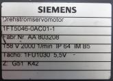 Three-phase servo Motor AA 803208 Used