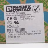 Durchgangsklemme ST 35 BU 10 Stück 3036181 Neu OVP