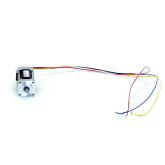 NEMA08 2-phase stepper motor 1.8° 0.032Nm Strands: 4 0.5A Front shaft: 4mm  New FS