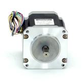 SIZE90 5-Phasen-Schrittmotor 0.72° 4.1Nm Litzen:10 1.4A 2-Wellenenden:12mm  Neu OVP