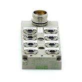 EOL - MVP-Metall, 8xM12, 5pol, Steck. M23 19pol.  Gebraucht