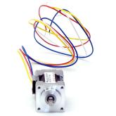 NEMA08 2-phase stepper motor 1.8° 0.017Nm Strands: 4 0.5A 2 shaft ends: 4mm  New FS