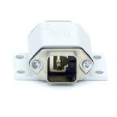 Wandler aus Metall PushPull RJ45  Neu