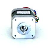 NEMA17 2-Phasen-Schrittmotor 1.8° 0.22Nm Litzen:6 0.4A 2-Wellenenden:5mm  Neu OVP
