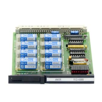 relay card AKR Used