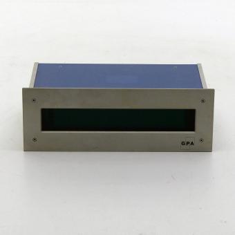 Textanzeige mit Controller 
