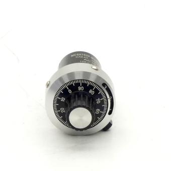 Potentiometer mit Drehknopf 