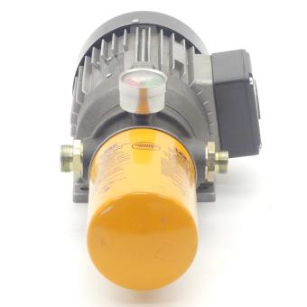 Three-phase motor w. Hydraulic filter 
