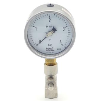 Rohrfedermanometer 