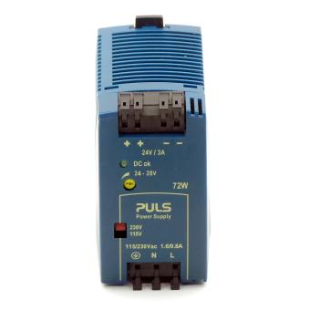 DIN rail power supplies for 1-phase system 
