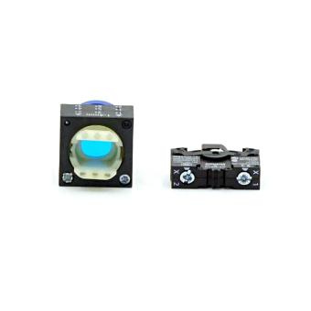 4 Stück Indicator light blue 