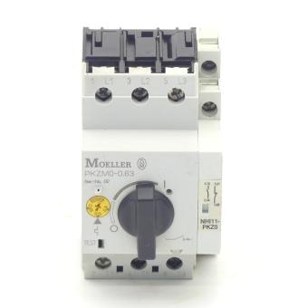 Motor protection switch with auxiliary contact PKZM0-0,63 