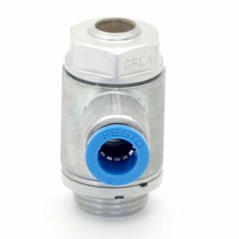 One-way flow control valve GRLA-3/8-QS-8-D 