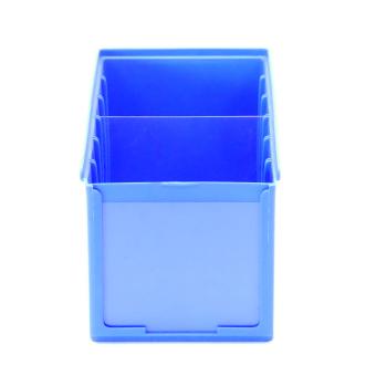 10 pieces boxes RK 300, 6 compartments, blue 