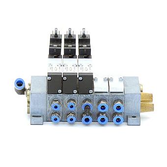 Valve cluster with 5/2-directional control valve 