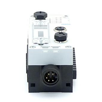 Busknoten CPX-FB37 mit Verkettungsblock CPX-GE-EV-S-7/8-5POL 