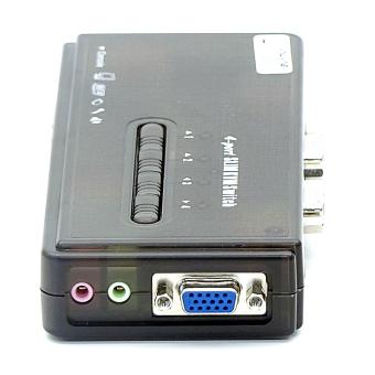 4-port SLIM KVM Switch 
