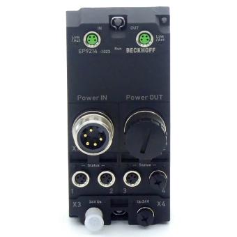 EtherCAT Box 4/4-Kanal-Powerverteilung 