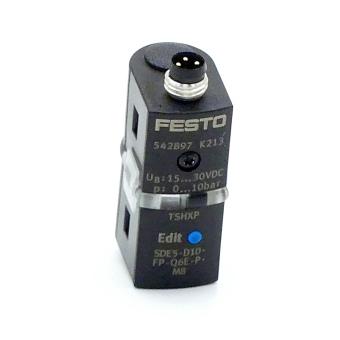 Pressure sensor SDE5-D10-FP-Q6E-P-M8 
