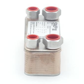 Plate heat exchanger B5THx20/1P-SC-M 2x3/4"INT HEX+2x1/2"INT HEX 