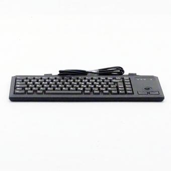 Compact Keyboard with integrated trackball 