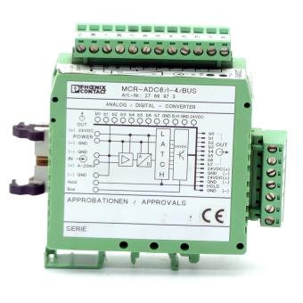 Überwachungsbaustein MCR-ADC 8-I- 4-BUS 