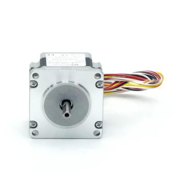 NEMA23 2-Phasen-Schrittmotor 1.8° 0.39Nm Litzen:8 3.0A 2-Wellenenden:6.35mm  