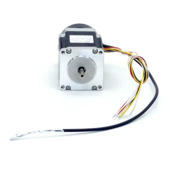 NEMA23 2-Phasen-Schrittmotor 1.8° 1.35Nm Litzen:8 3.0A Frontwelle:6.35mm Encoder Line Driver  Neu OVP
