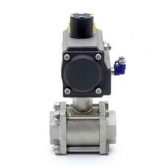 Pneumatic ball valve DN40 1 1/2" 