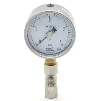 Rohrfedermanometer 