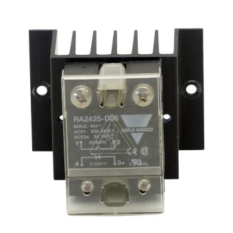 Halbleiterrelais mit Kühlkörper  Gebraucht