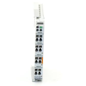 Potential feed terminal 