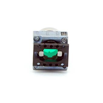 5 Pieces push-button green 