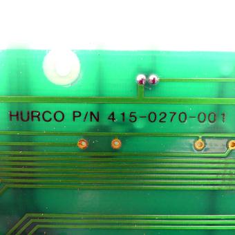 Hurco Control PC Board SEM-1014 415-0270-001B Used