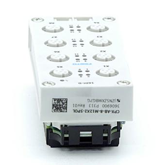 Input module with manifold block 550202 + 3606900 