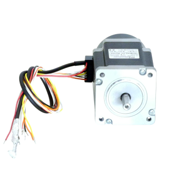 NEMA24 2-phase stepper motor 1.8° 2.45Nm Strands: 8 3.0A Front shaft: 8mm Encoder line driver  