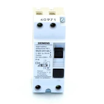 residual current circuit breaker  Used