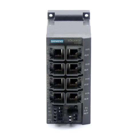 SIMATIC Net Industrial Ethernet Switch Scalance X208  
